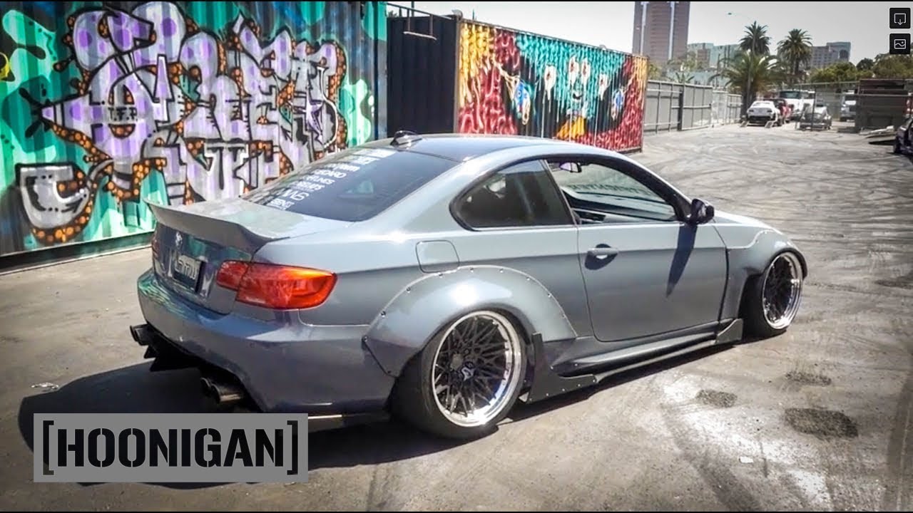 [HOONIGAN] DT 111: Street Fighter LA 500hp BMW E92 vs Sh*tcar #SPACERACE