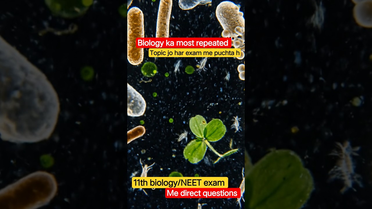 5 Kingdom Classification in short | 11th Biology | NEET Trick 
