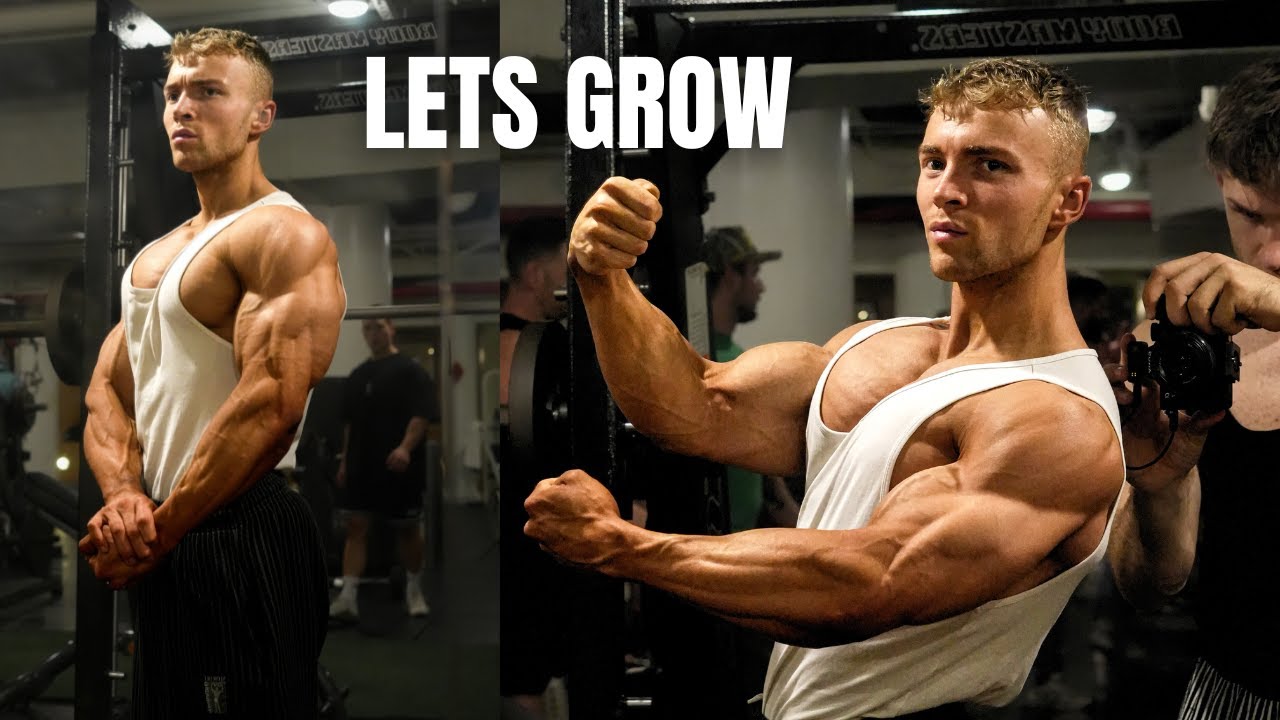 Start of the GROWING PHASE - Chest/Back Session in NY CITY