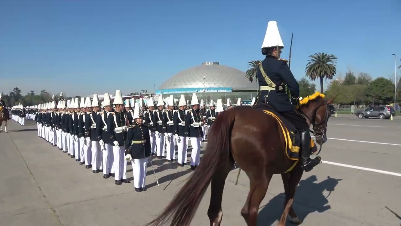 Escuela Militar Bernardo O´Higgins, Ingreso a Elipse Parque O'Higgins, 19 Septiembre 2025