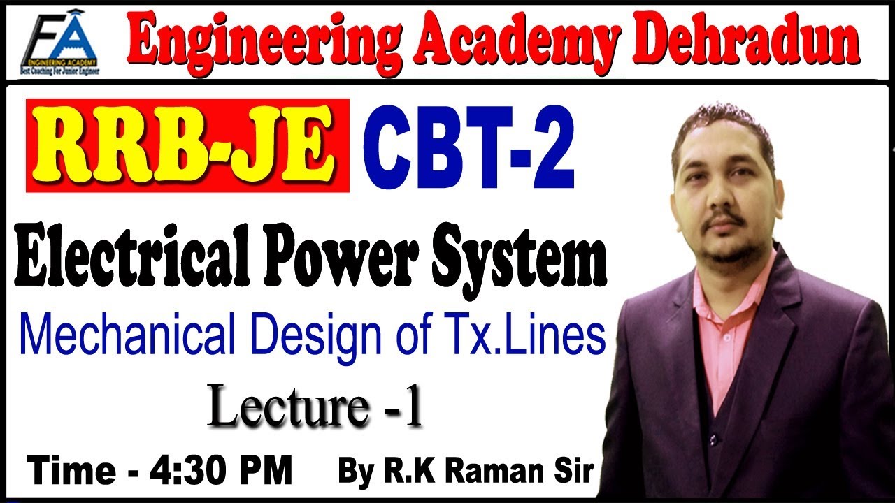 Lect-1 ELECTRICAL POWER SYSTEM FOR POWER GRID/RSEB/SSC JE/LMRC/UPSSSC/UPRVNL BY RAMAN SIR