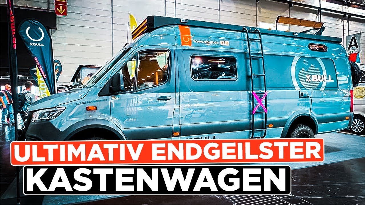 Absoluter High-End Kastenwagen! 2023 X BULL Offroad Camper Caravan Salon