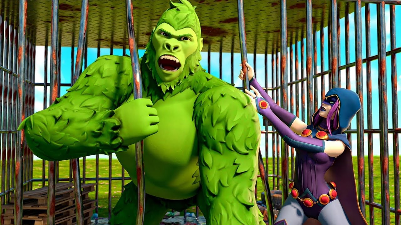 TEEN TITANS BEAST BOY IS HERE!!.... ( Fortnite Roleplay )