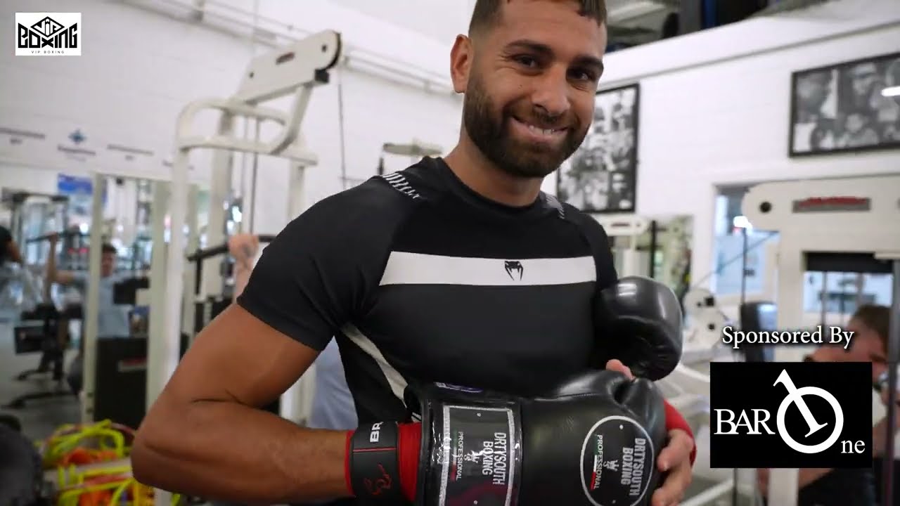 I HOPE HE'S ON FIRE, COS I'M ON FIRE TOO! Efstathios Antonas prepares for June 6th