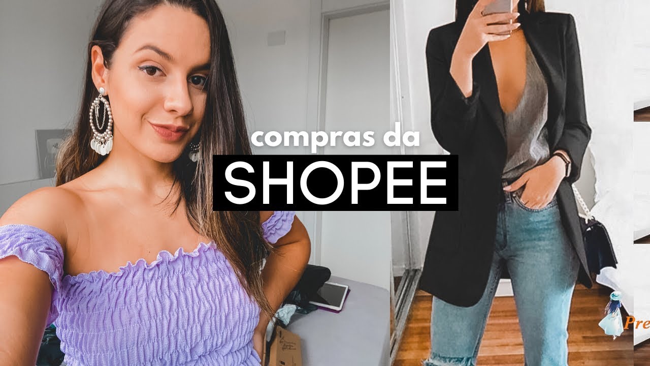 COMPRAS DE LOOKS NA SHOPEE ✨  roupas lindas e baratas + frete grátis