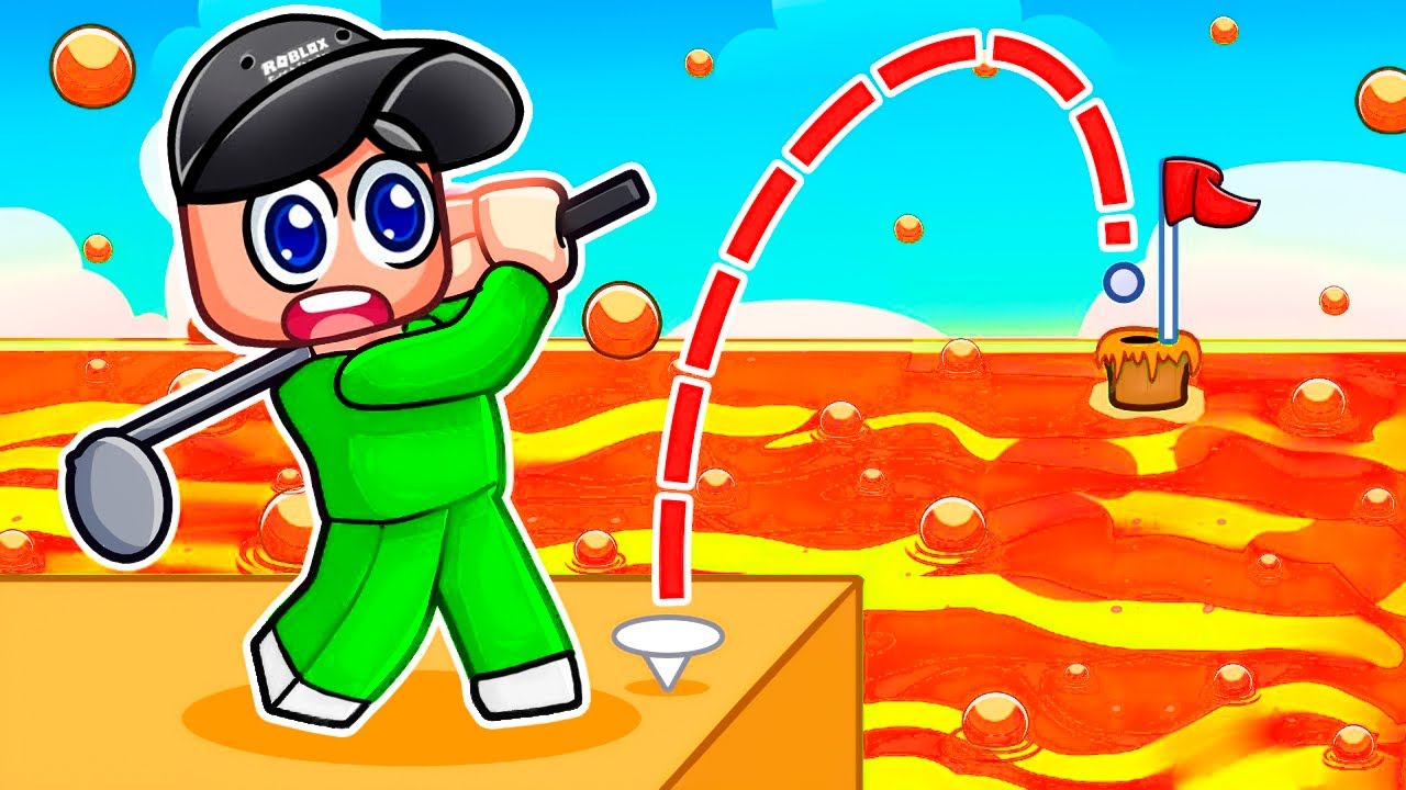 ¡El TIRO MÁS IMPOSIBLE de GOLF en Roblox!
