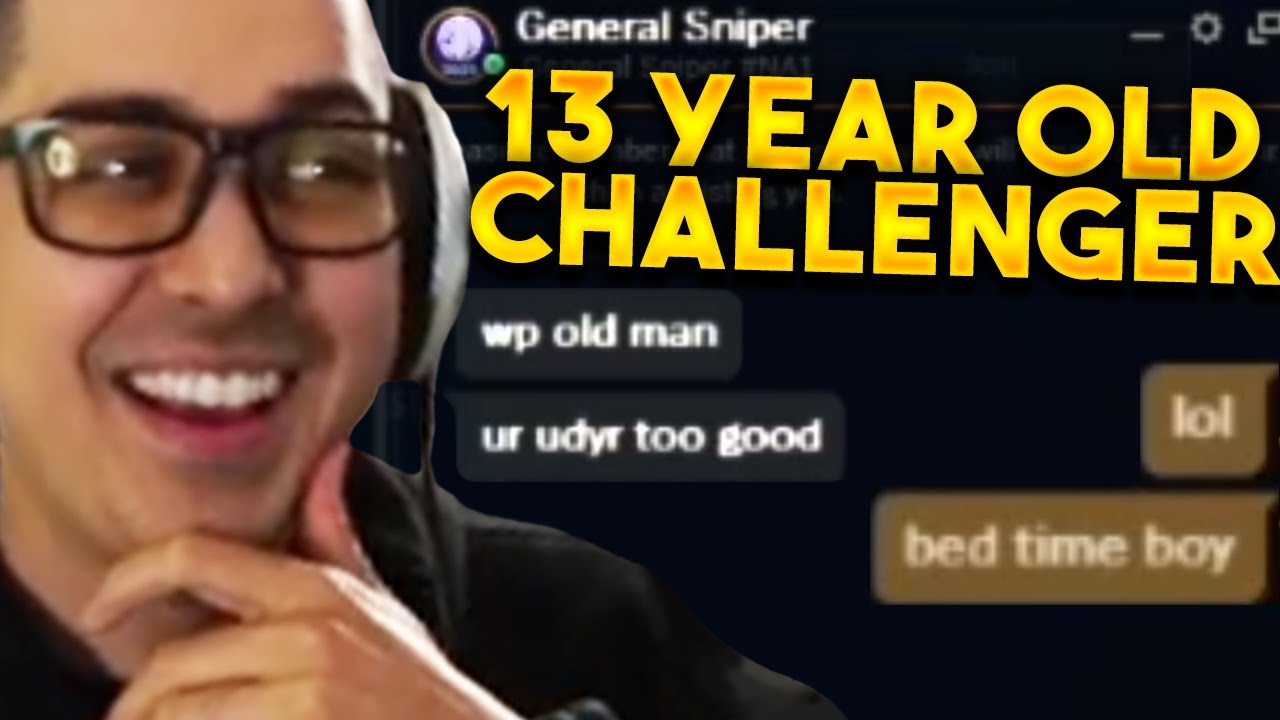 TRICK2G VERSUS 13 YEAR OLD CHALLENGER GENERAL SNIPER@trick
