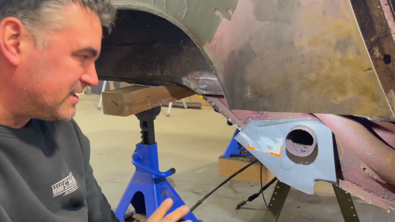 '68 Porsche 912:  Torsion Tube Replacement 1