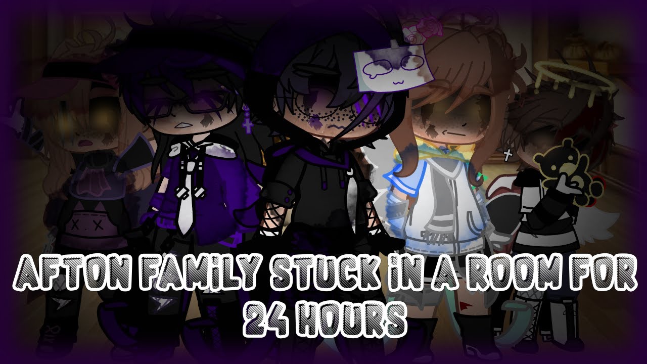 Afton family stuck in a room for 24 hours | The reunion [FNAF]