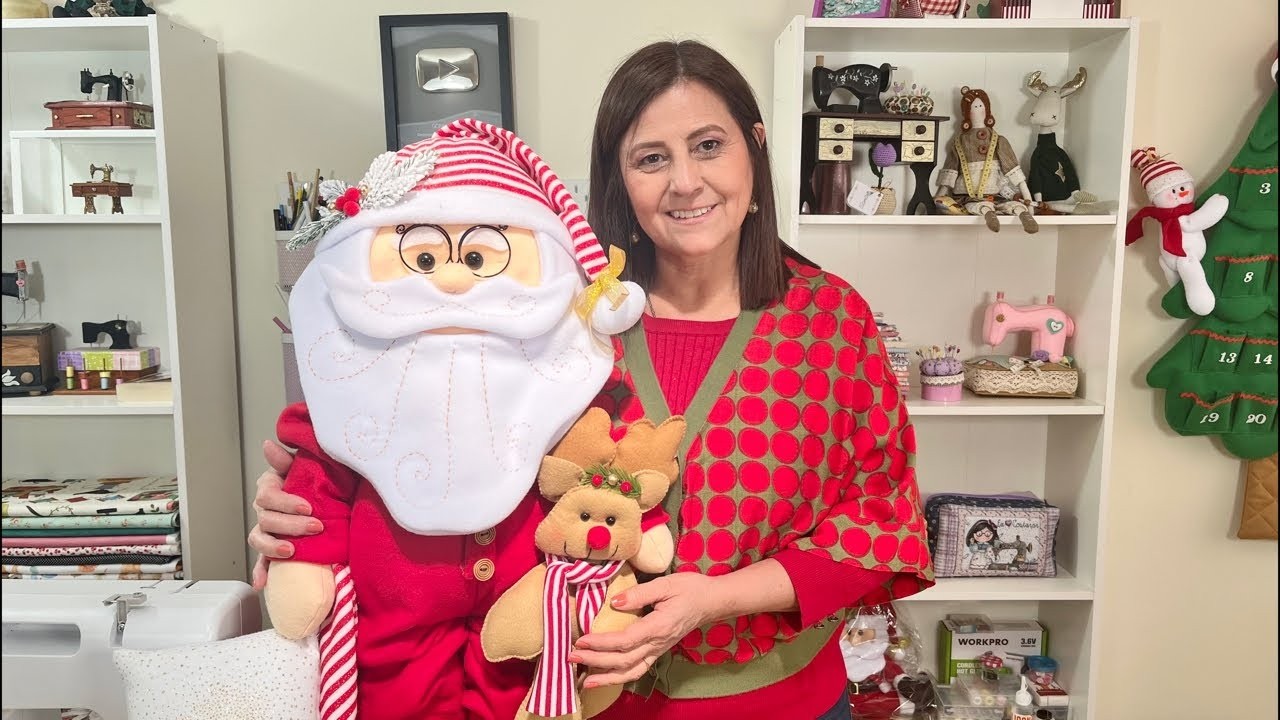 Papá Noel en piyama clase 3