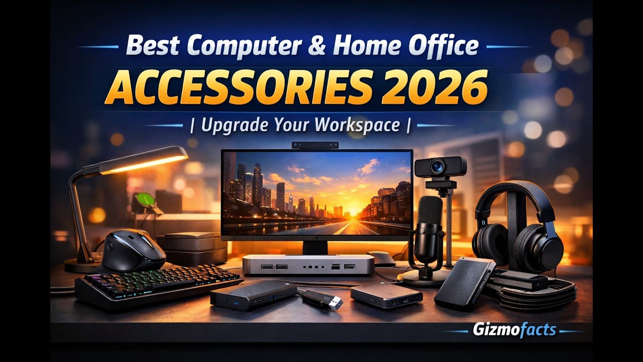Best Computer & Home Office Accessories 2026 | Upgrade your Workspace
