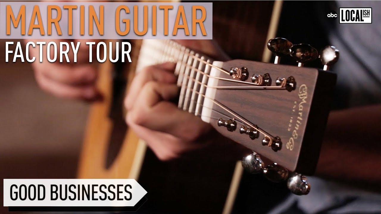 How Guitars are Made at the Martin Guitar Factory | Secretly Awesome