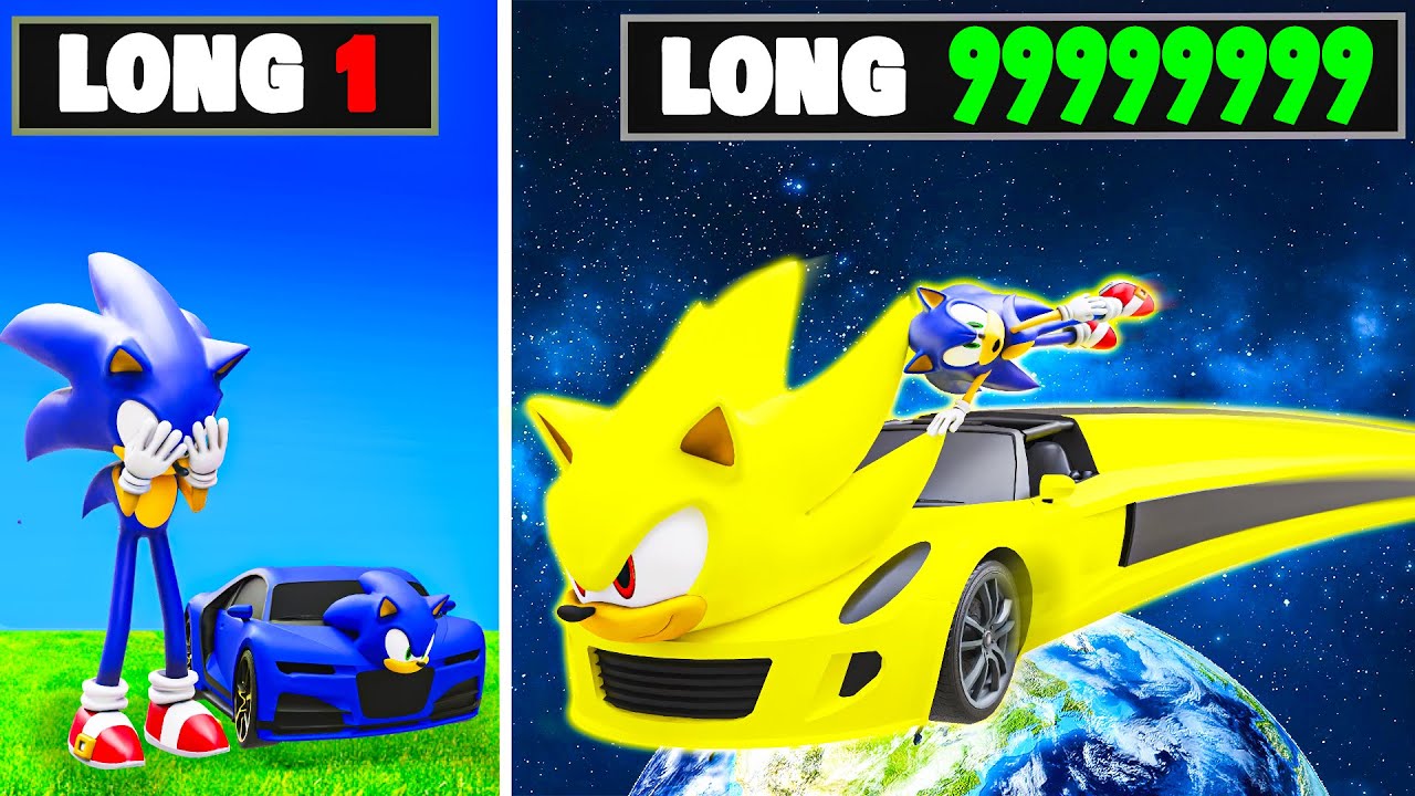 Upgrading to the Longest SONIC Car in GTA 5