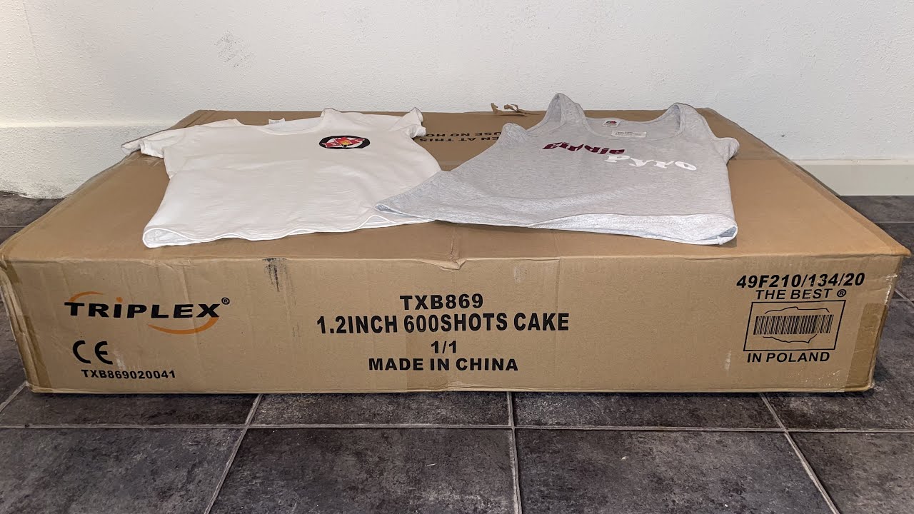 ONS DIKSTE VUURWERKBLOK OOIT!🔥 TXB869 : Triplex : 1.2” 600 Shots cake : 83 kg : vuurwerkdoos