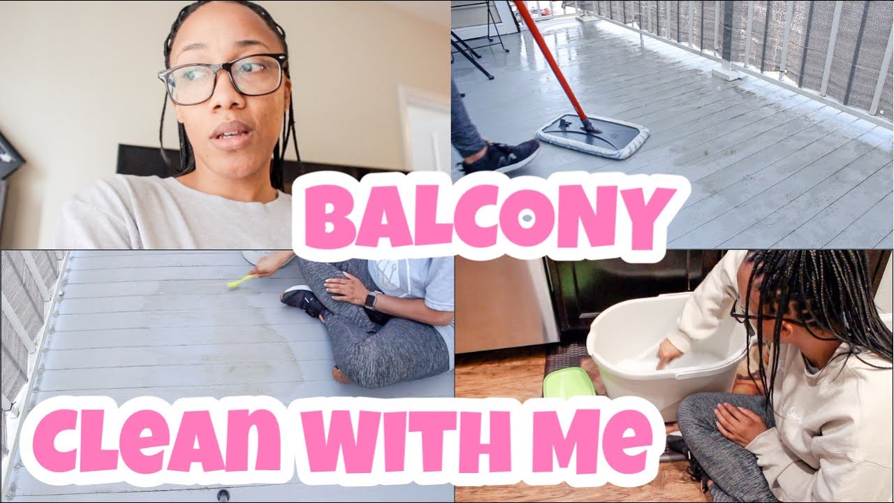 CLEANING MOTIVATION | CLEAN WITH ME 2021 | BALCONY CLEANING