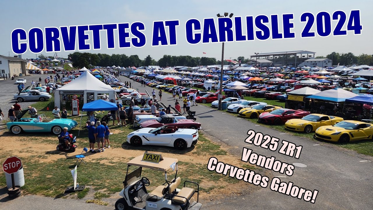 2025 ZR1, Vendors, and Corvettes from Corvettes at Carlisle 2024