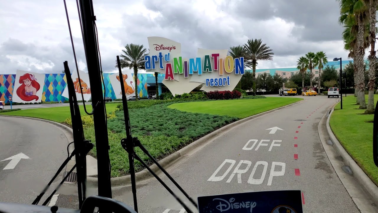 Disney's Magical Express To Art Of Animation - 4K - Walt Disney World