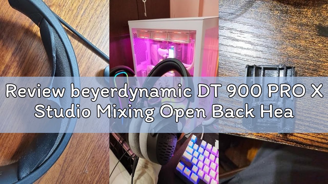 Review beyerdynamic DT 900 PRO X Studio Mixing Open Back Headphones