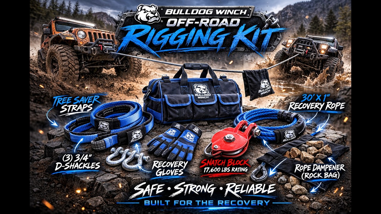Off Road Recovery for Noobs with Bulldog BobEpisode 1: Recovery Kit Essentials