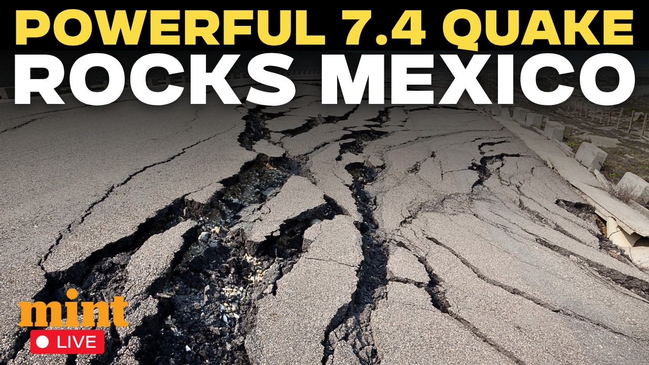Mexico Earthquake LIVE | 7.4-Magnitude Earthquake Rocks Mexico, Tsunami Warning Issued