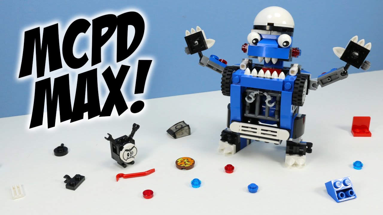 LEGO Mixels Series 7 MCPD Kuffs Busto & Tiketz Max Opening Build