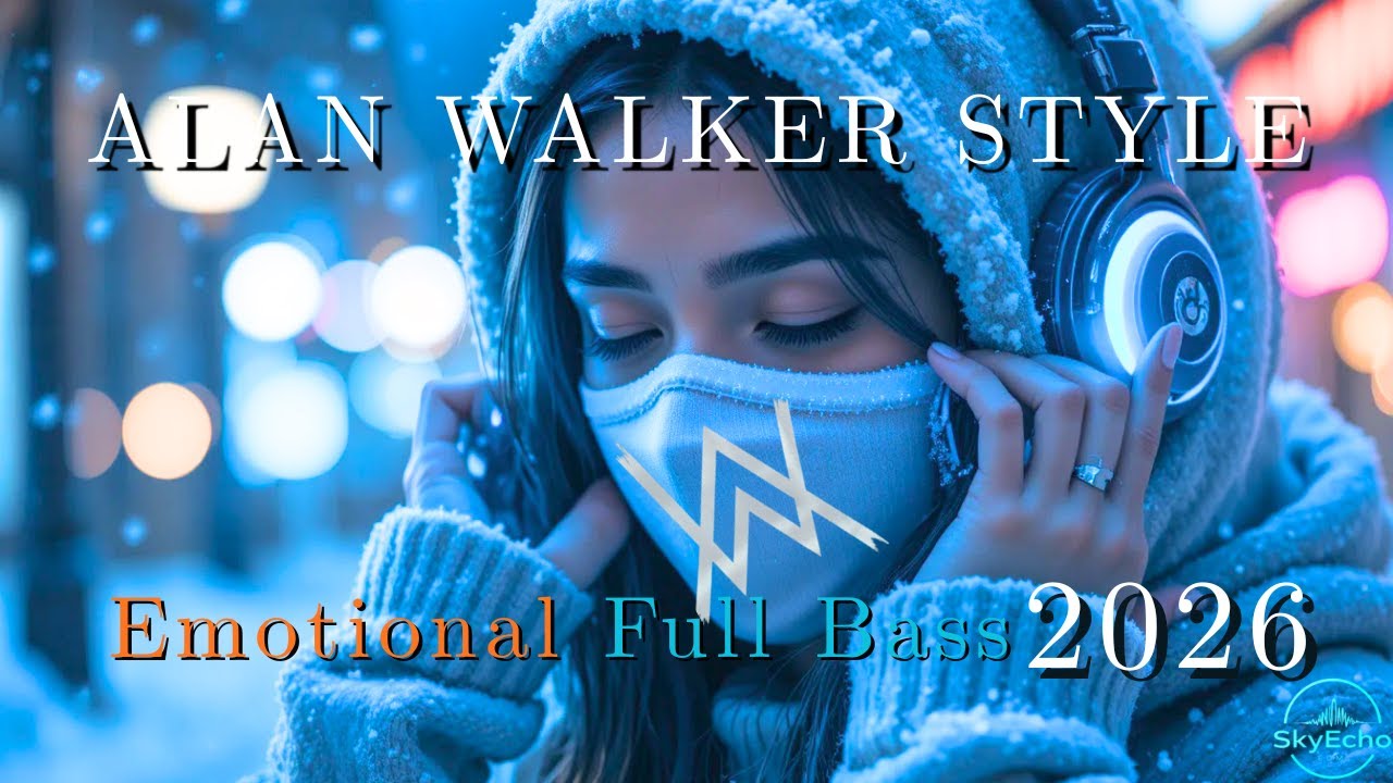 🎧Alan Walker Style || Full Bass EDM Mix 2026 • Emotional DJ Remix • Study & Night Drive Music
