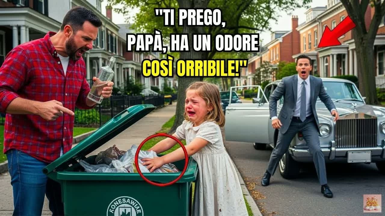 La piccola pianse mentre il patrigno la costringeva a mendicare immondizia per cena  Finché