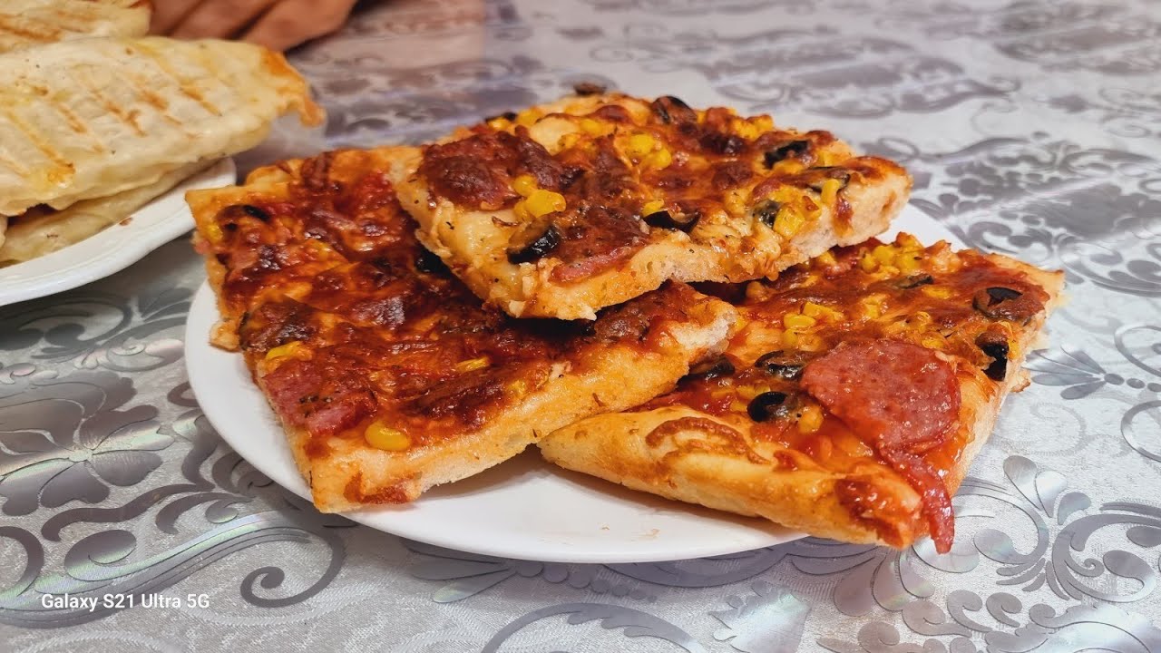 Pizza de casă pt Miriam‼️‼️‼️#viral #food #viral #vlog #cooking #viralvideo #recipe #reels #travel 