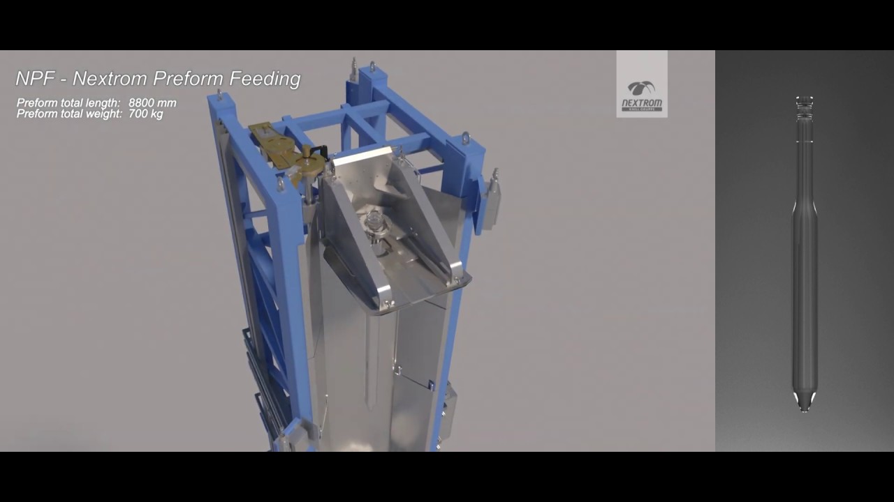 OFC 20 High Speed Dual Draw Tower - Fiber Draw Process