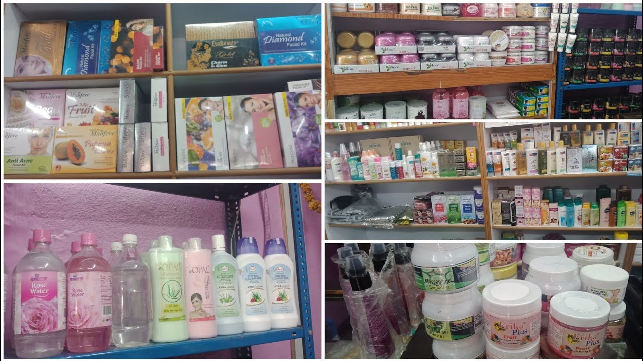 #Beauty care produts for persnol & parlour use under one roof/ whole sale & retail price/Hyderabad