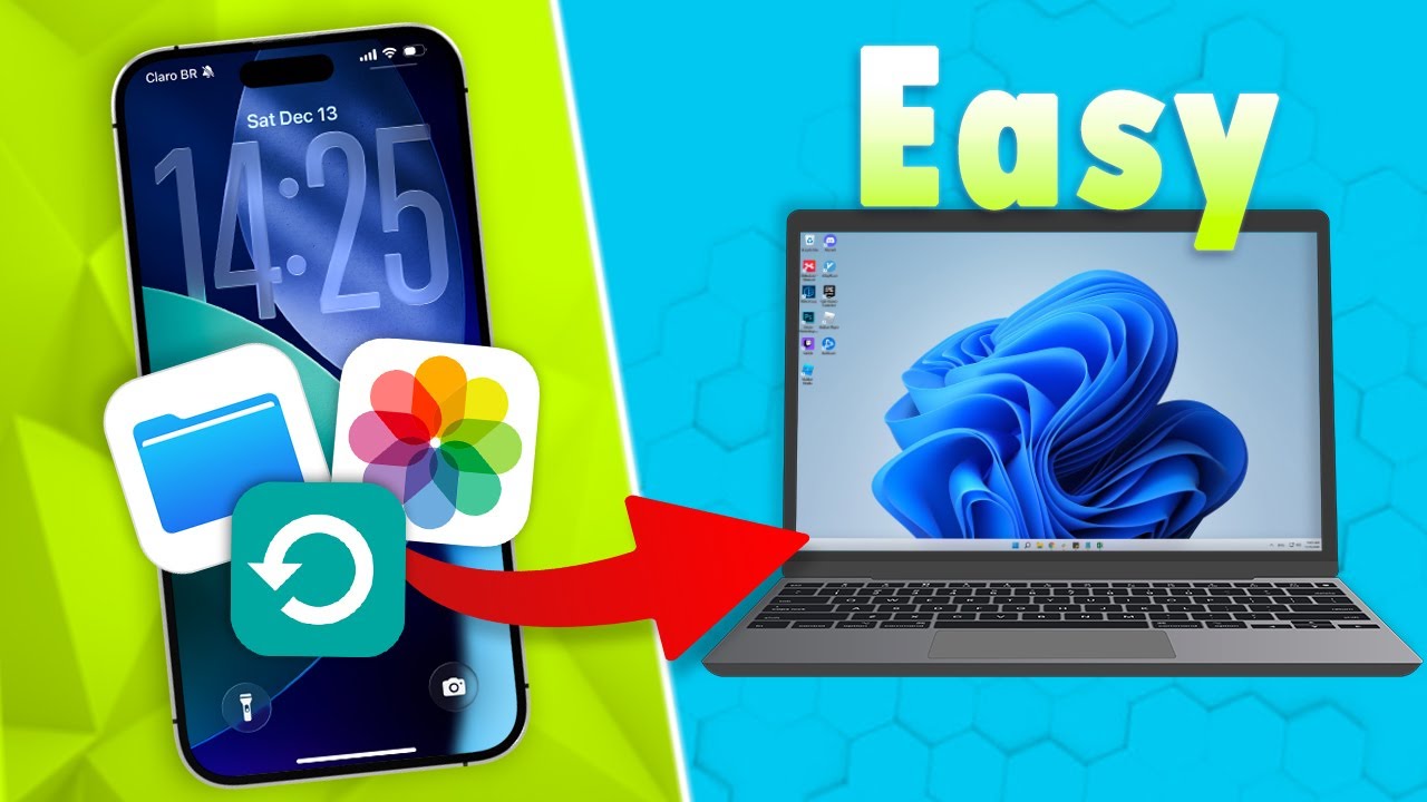 How to Transfer Data from iPhone to PC - Fast and Easy Method