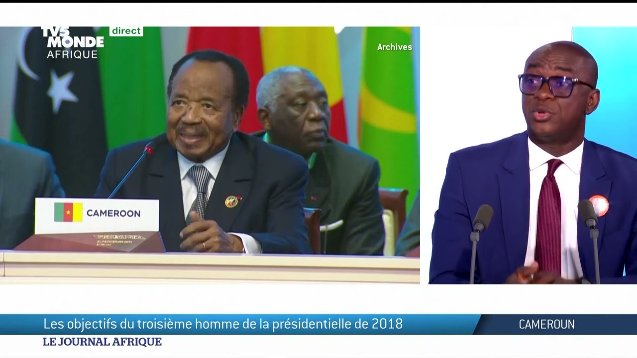 Cameroun /invité Cabral Libii, candidat du PCRN à la présidentielle