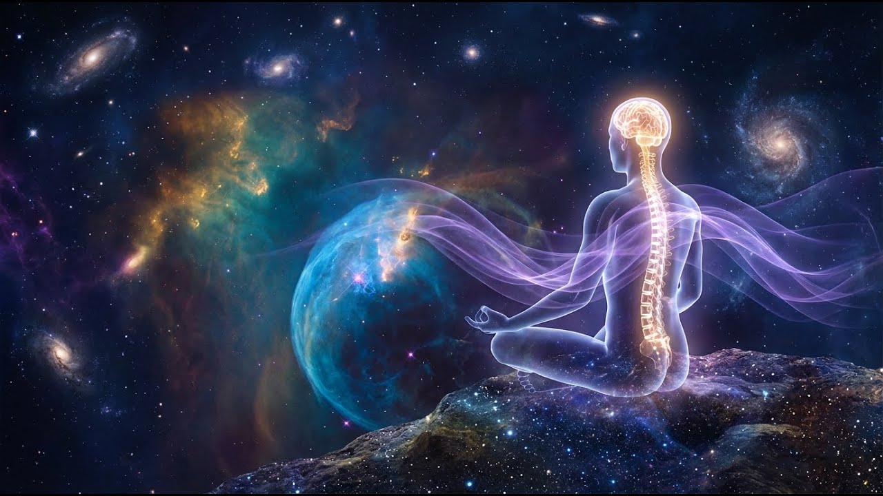 174Hz + 432Hz + 528Hz | Healing Brain Resonance: Gentle Reset for Body & Mind, Deep Rest Overnight