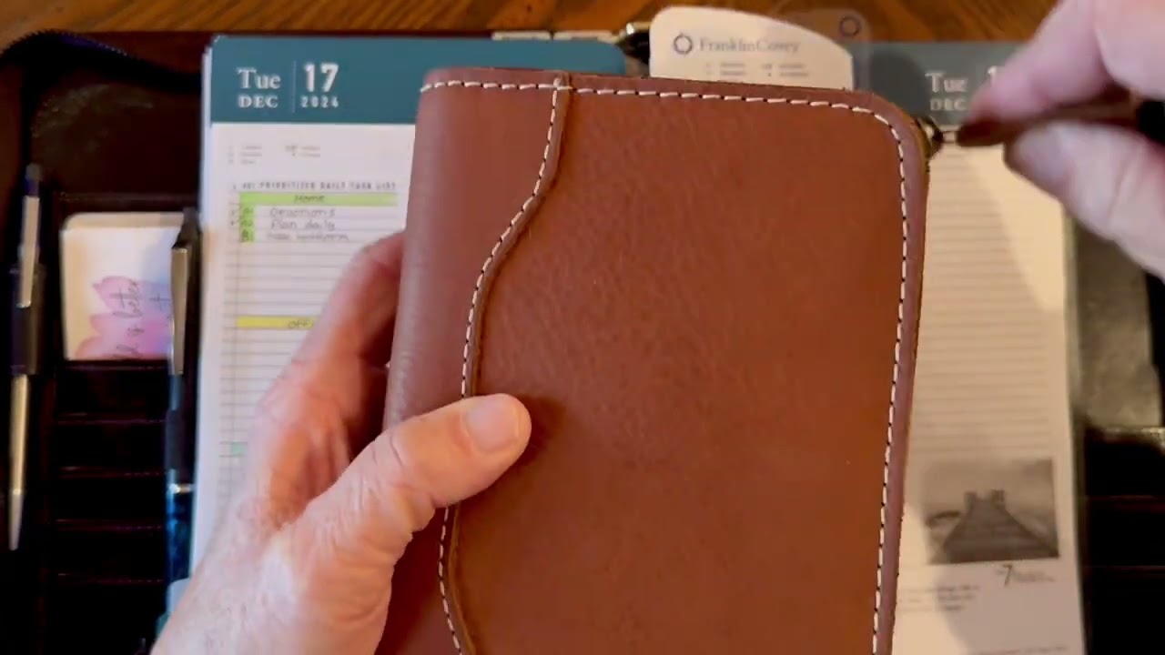 Обзор карманного планировщика Franklin Planner
