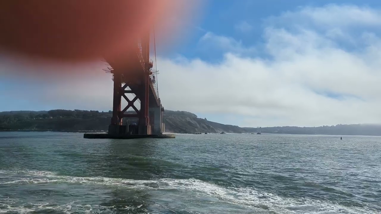 Going Under Golden Gate Bridge With Blue Angels Air Show Going On October 13th 2024.