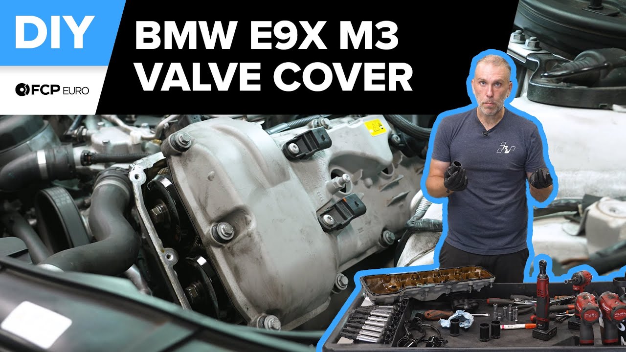 Замена прокладки клапанной крышки BMW E90 M3 своими руками (BMW E90, E92, E93 M3 2008-2013)