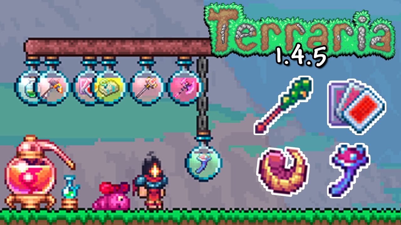 Todo lo que trae Dead Cells a Terraria 1.4.5