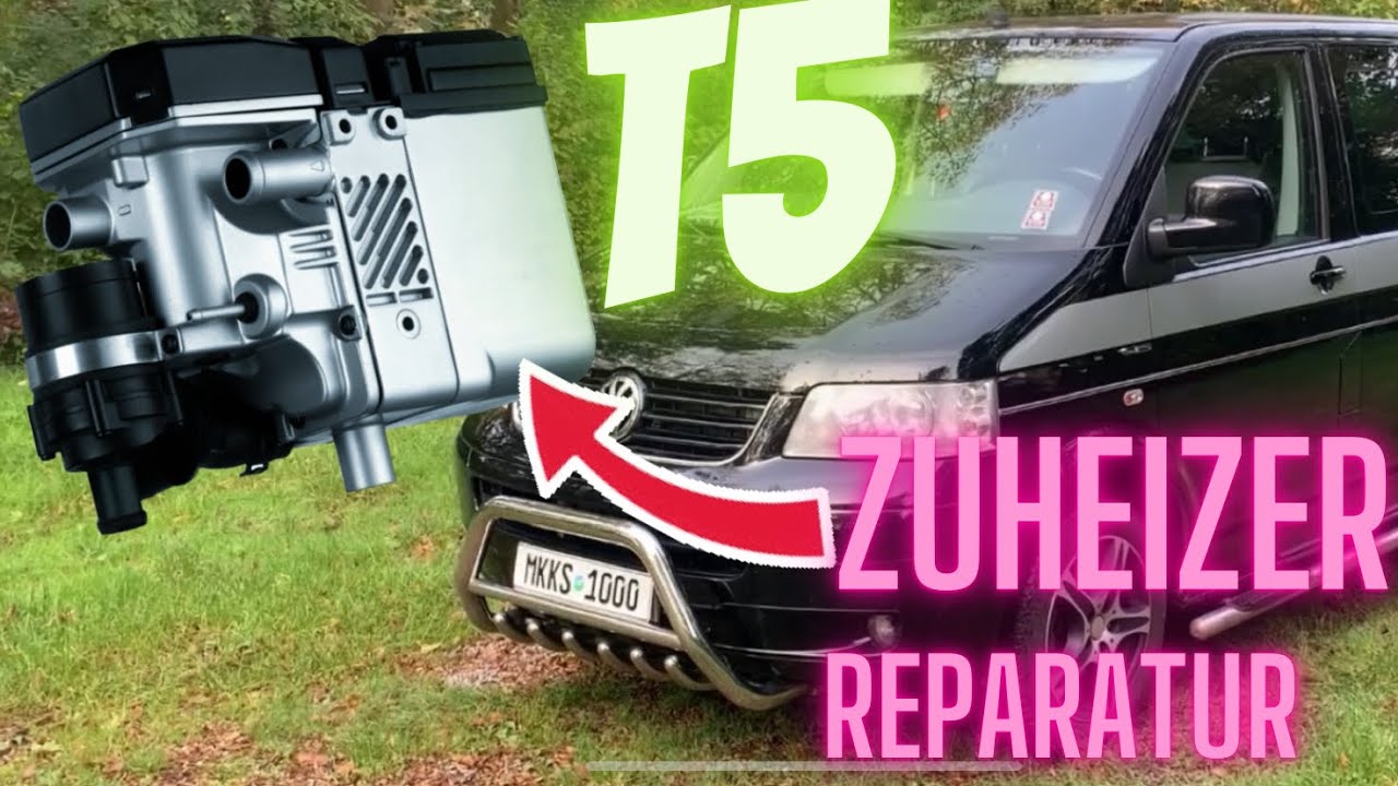 VW T5 Zuheizer DEFEKT ! Reparatur bei Compramas ?! Zuheizer keine Kommunikation