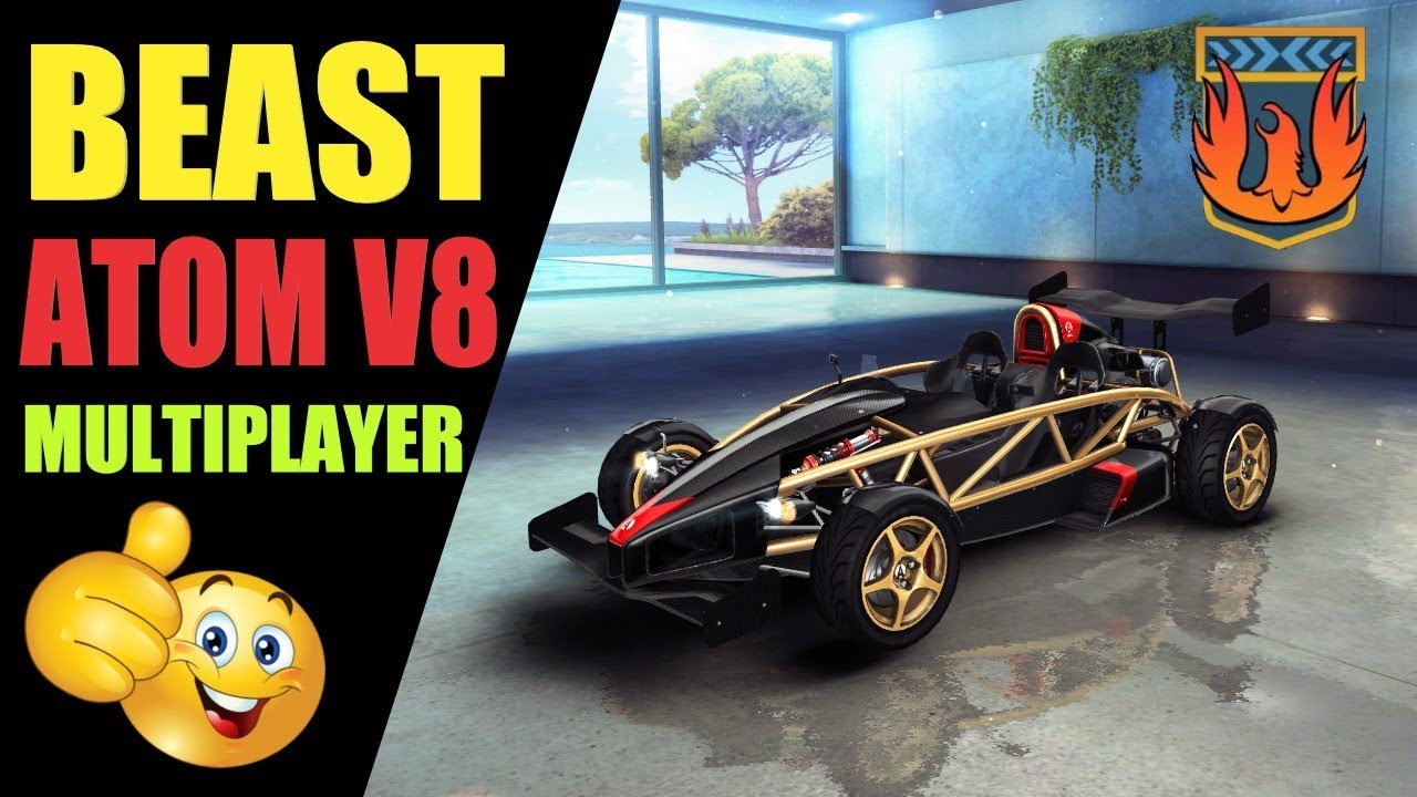 Asphalt 8 Ariel Atom V8 Multiplayer test