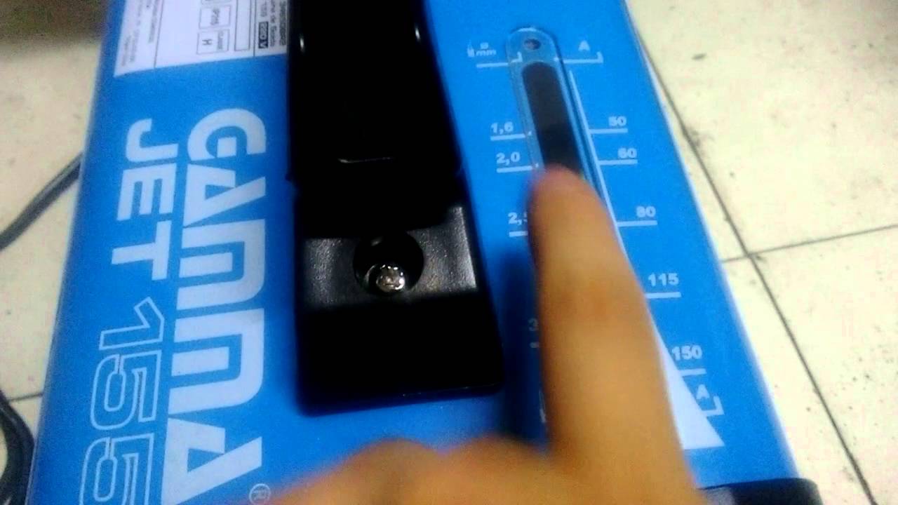 Qual eletrodo usar. Na máquina de solda Gamma jet