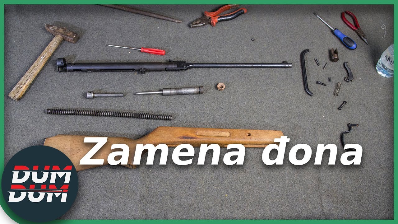Zamena đona na vazdušnoj pušci