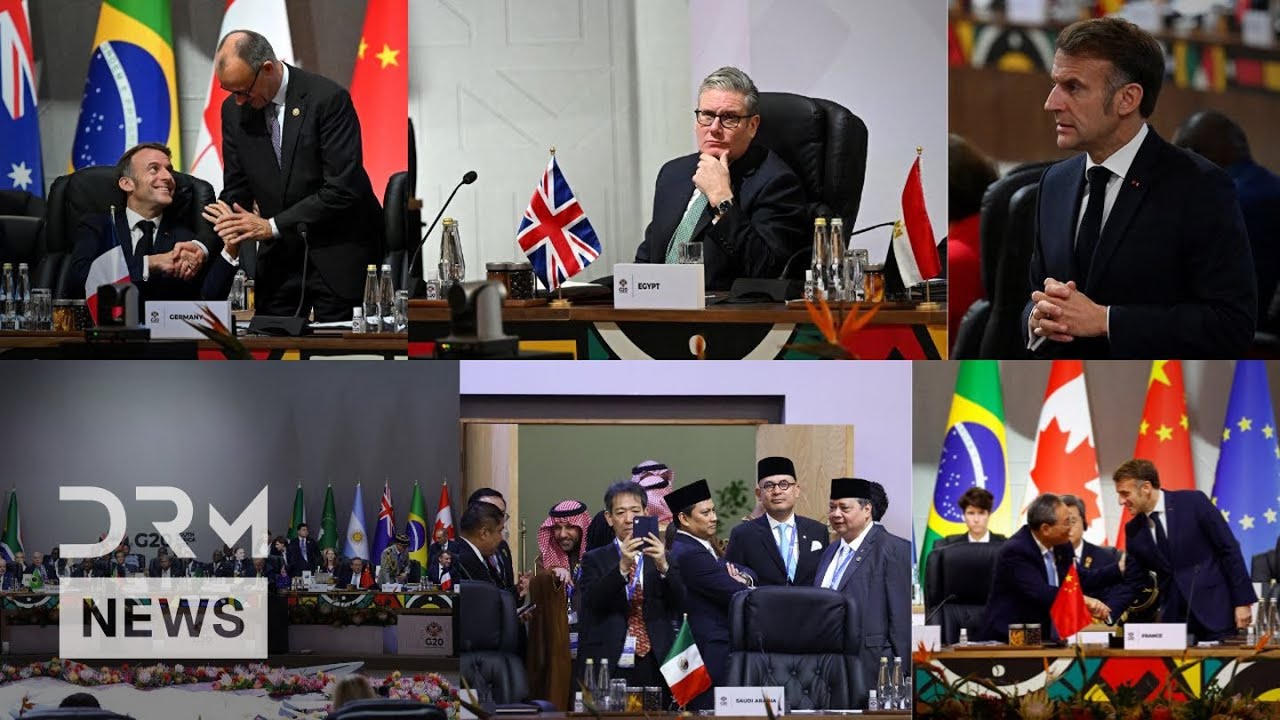 UNSEEN MOMENTS: Macron, Merz, Meloni, and Modi Gather Together at G20 Summit in South Africa | AC1B