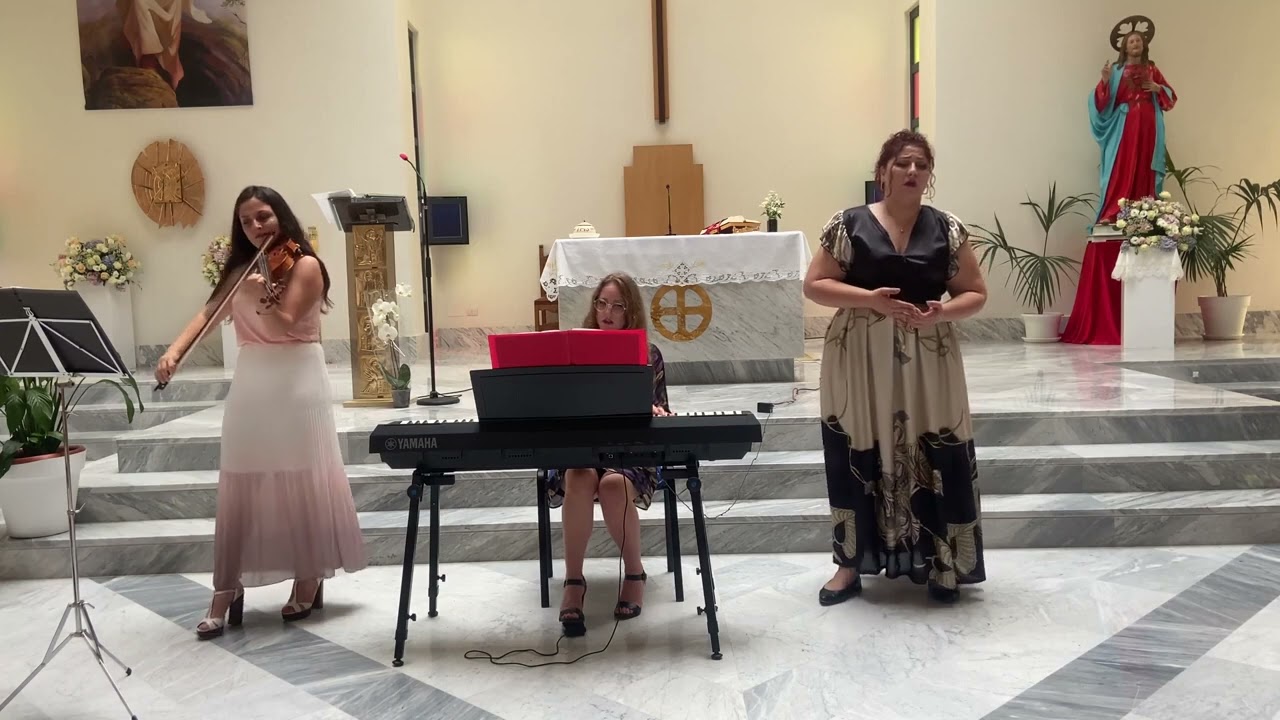 G. Verdi - La Vergine degli angeli - organo, violin and soprano