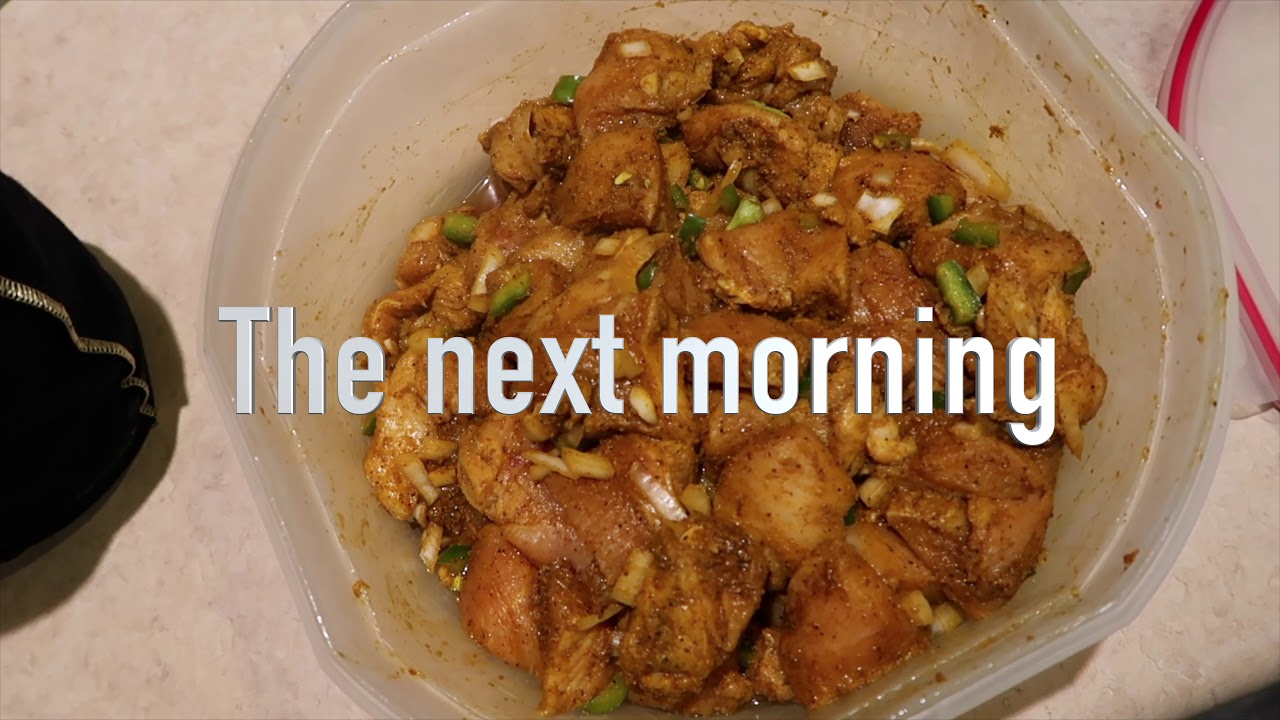 Bee & Me: Cooking Curry Chicken for the First Time