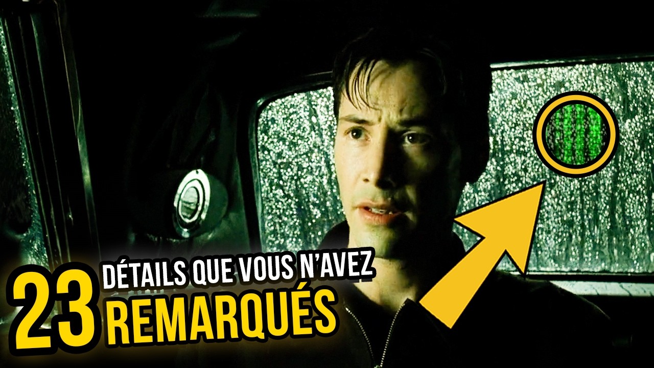 23 DÉTAILS que VOUS N’AVEZ PAS REMARQUÉS dans MATRIX | Curiosités