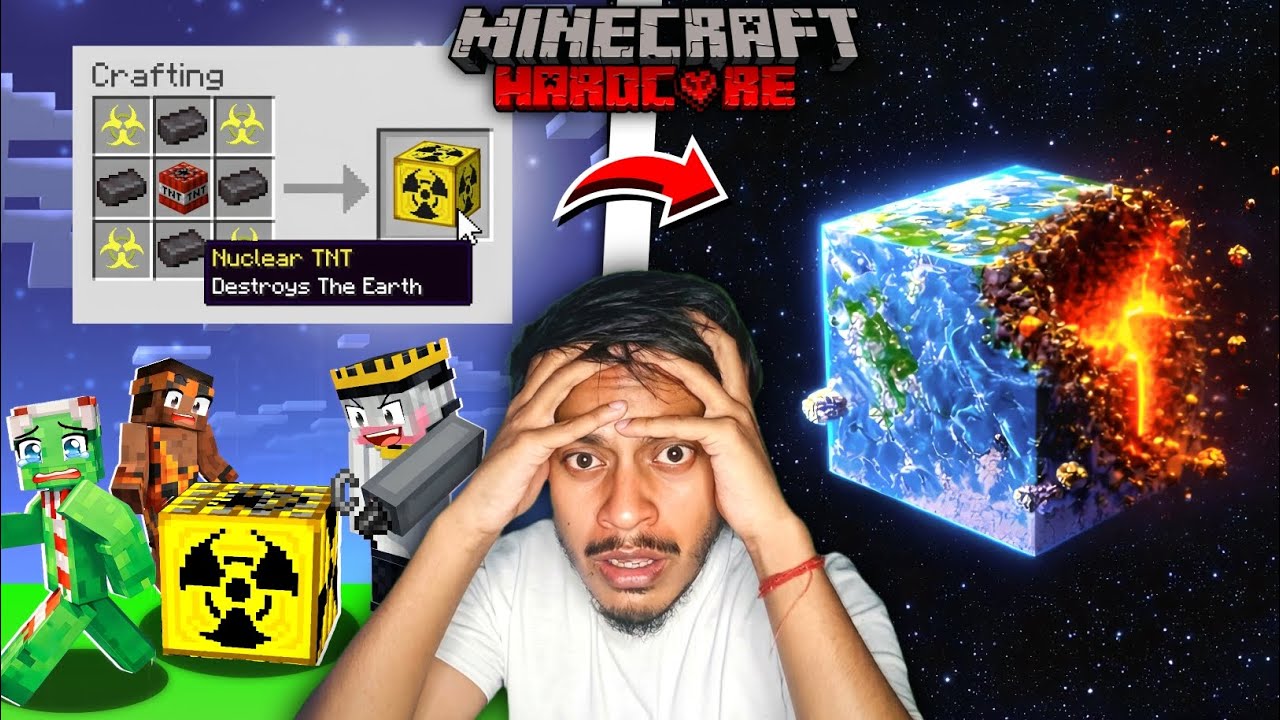 Minecraft But TNTs ARE EXTREMELY OP… What Happened Next?!