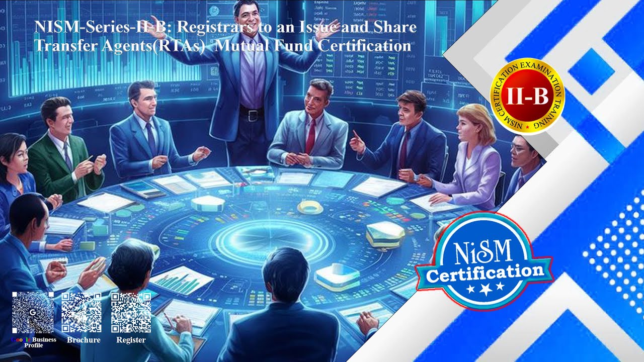 NISM-Series-II-B Registrars & Transfer Agents – Mutual Fund | ICAPITAL Academy