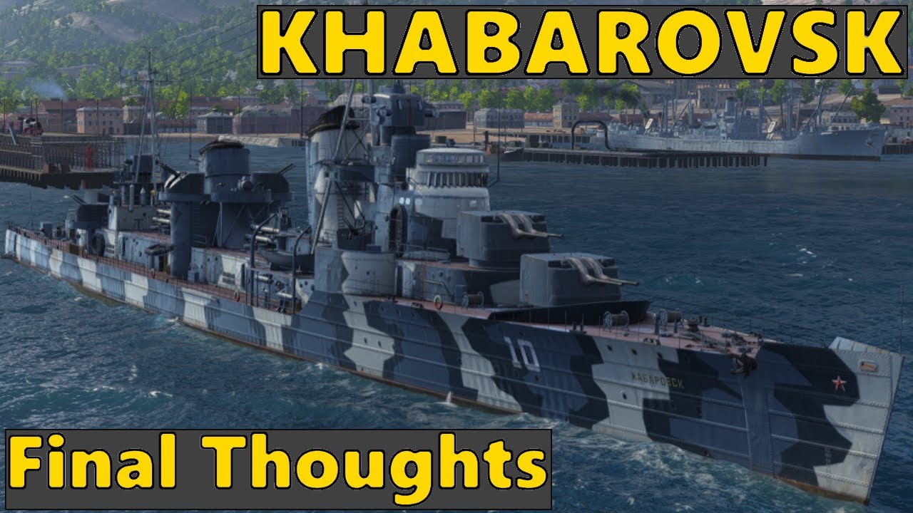 Khabarovsk - Review - T10 Coal Destroyer | World of Warships