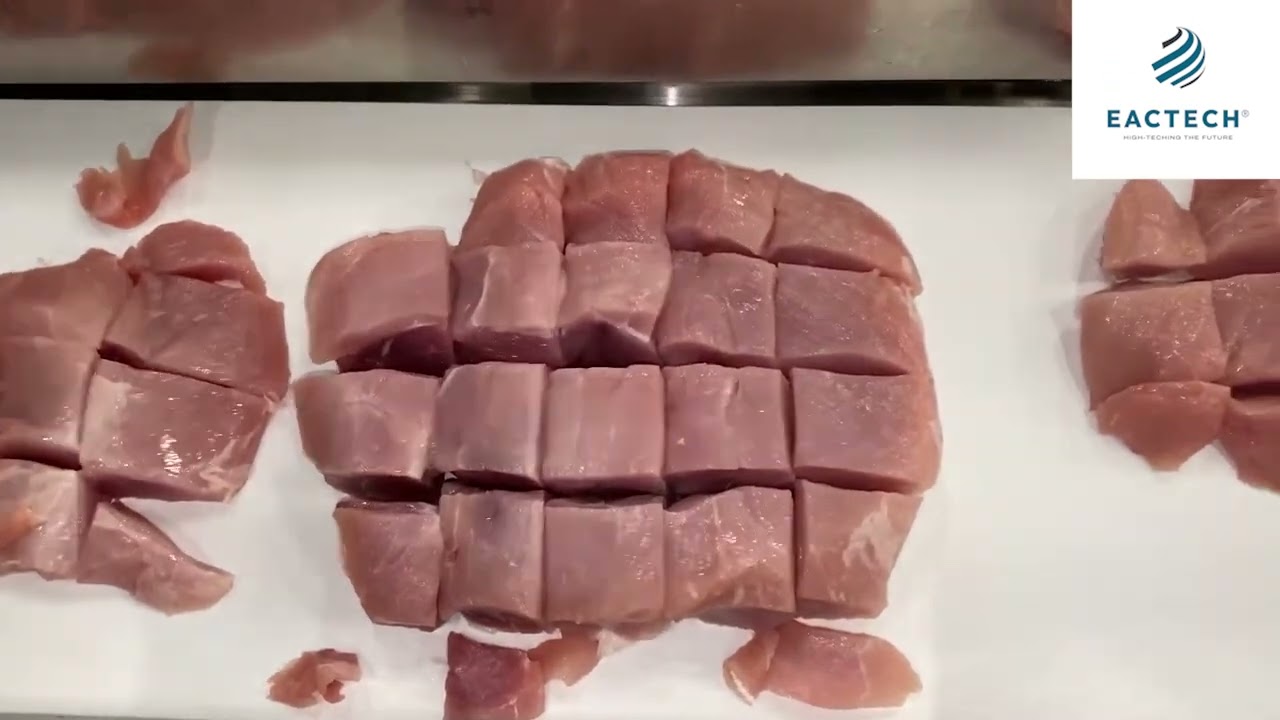 Cortadora Automática Para Corte em Cubos na Carne