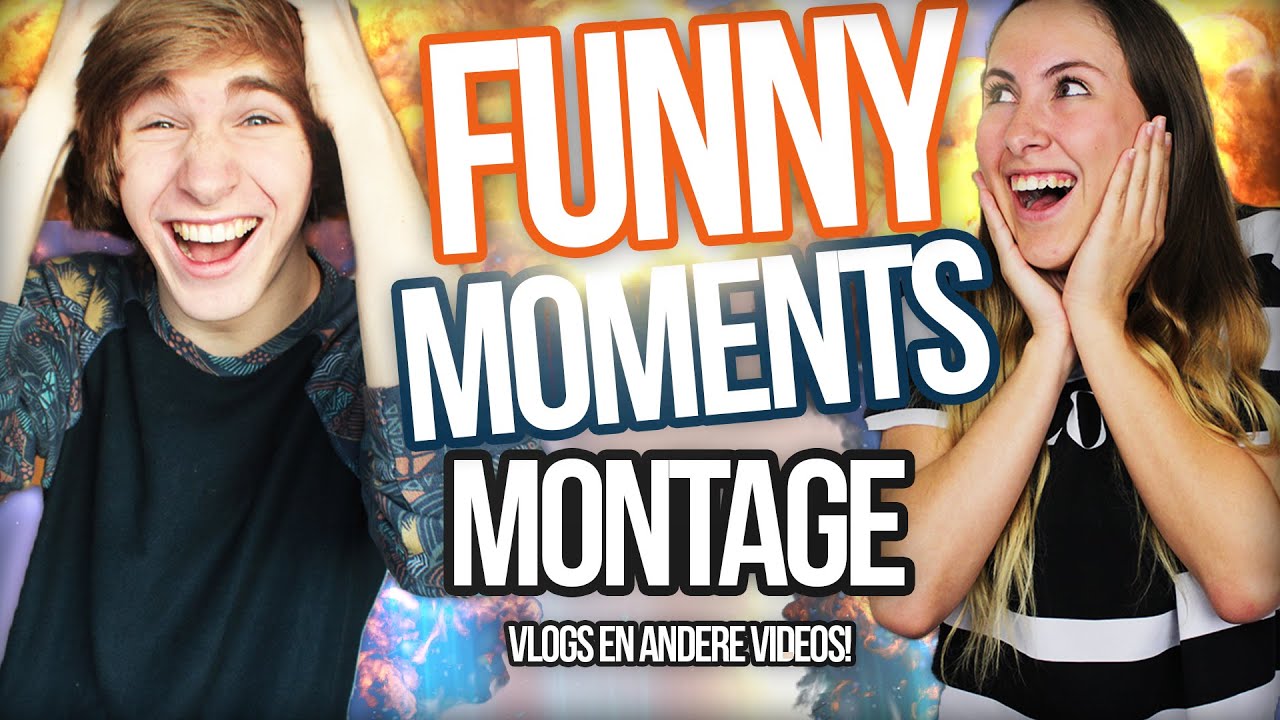 FUNNY MOMENTS MONTAGE! - VLOGS EN ANDERE VIDEOS!